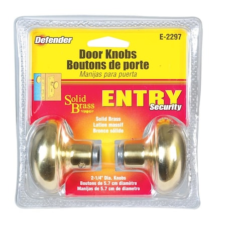 DOOR KNOBS RND 2.25 In. SBRS